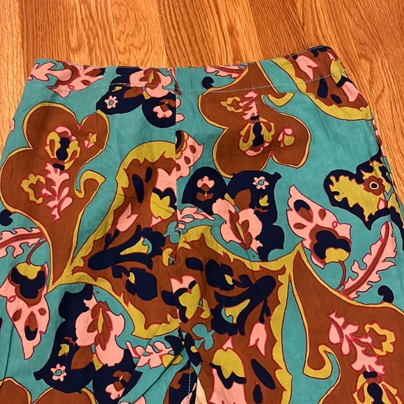 NWT Free People Tessa Tapered Trousers - Retro Floral Size 2 - Picture 13 of 16